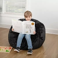 Dillion Bean Bag Furry Chair
