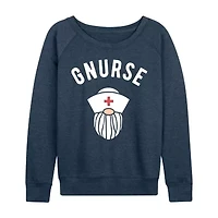 Nurse Womens Long Sleeve Regular Fit Graphic T-Shirt