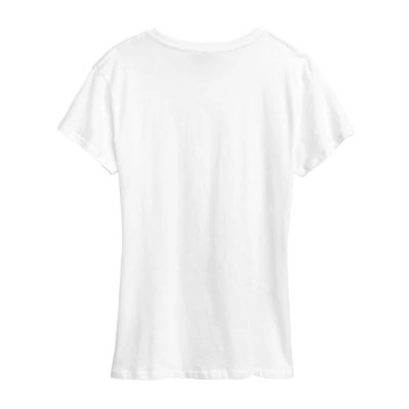 Nurse Womens Short Sleeve Regular Fit Graphic T-Shirt