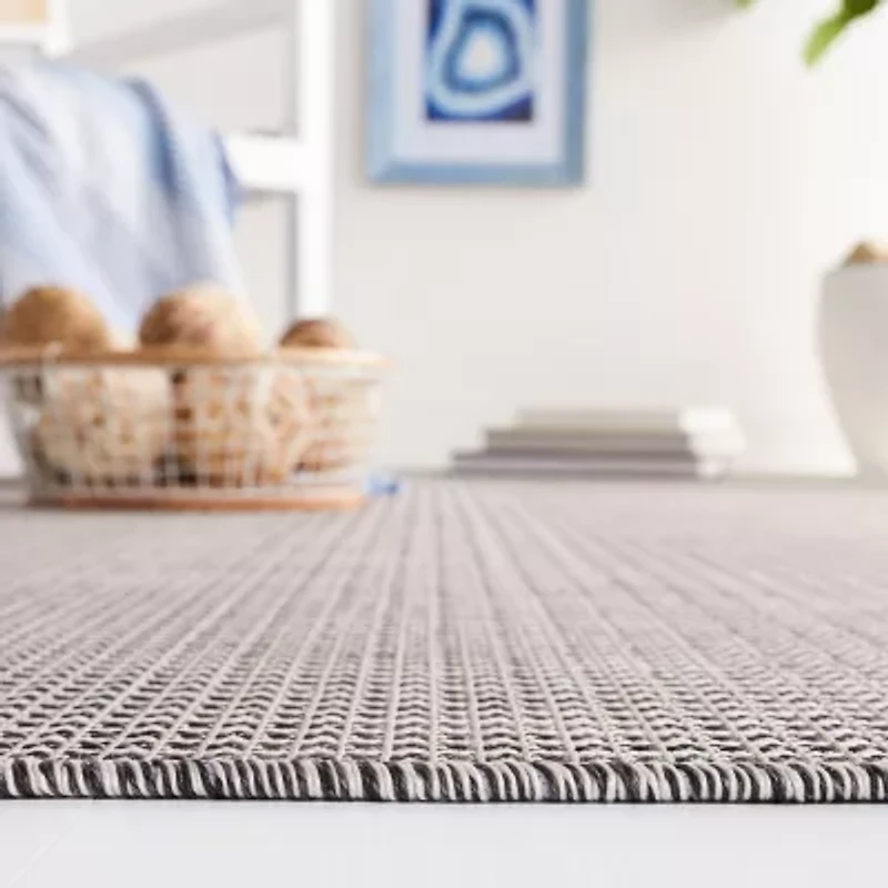 Martha Stewart Adira Geometric Water Resistant Indoor Rectangular Area Rug