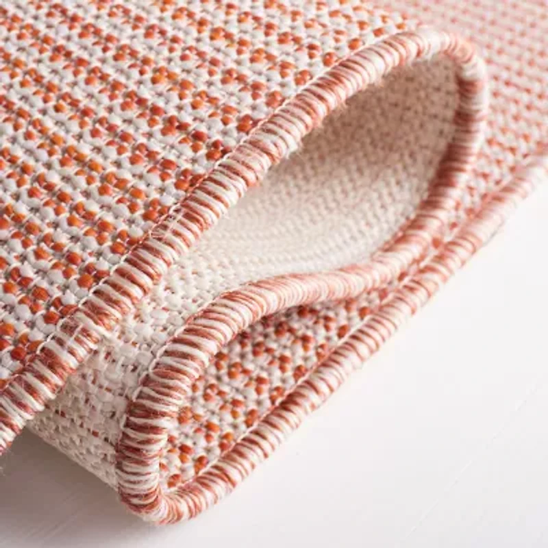 Martha Stewart Adira Geometric Water Resistant 6'5"X6'5" Indoor Square Area Rug"