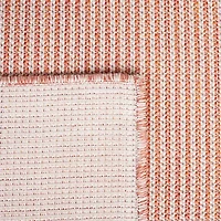 Martha Stewart Adira Geometric Water Resistant 6'5"X6'5" Indoor Square Area Rug"
