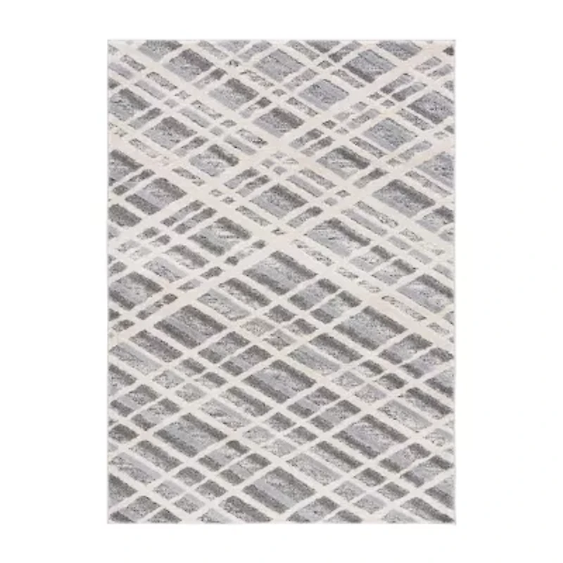 Martha Stewart Mara Geometric Indoor Rectangular Area Rug