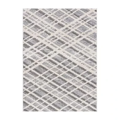 Martha Stewart Mara Geometric Indoor Rectangular Area Rug