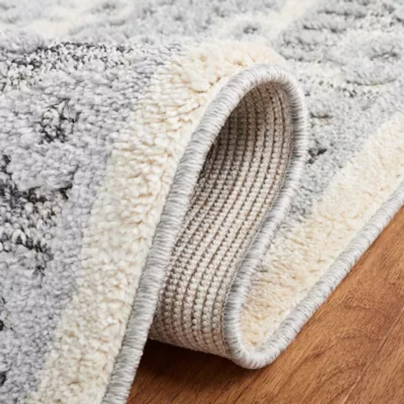 Martha Stewart Tess Bordered Indoor Rectangular Area Rug