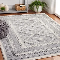 Martha Stewart Tess Bordered Indoor Rectangular Area Rug