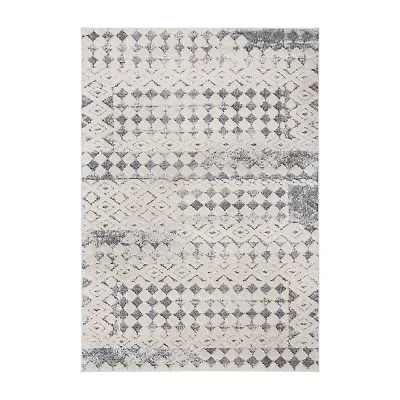 Martha Stewart Zavia Geometric Indoor Rectangular Area Rug