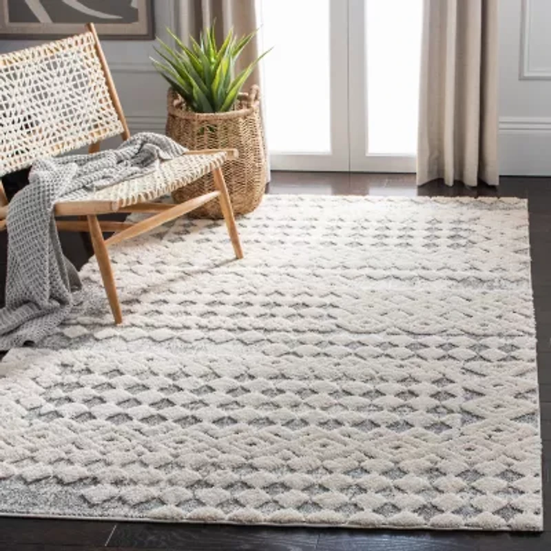 Martha Stewart Zavia Geometric Indoor Rectangular Area Rug