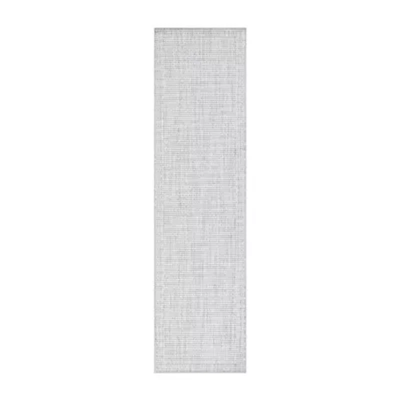 Martha Stewart Britt Stripe 26" X 96" Indoor Rectangular Runner"