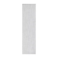 Martha Stewart Britt Stripe 26" X 96" Indoor Rectangular Runner"
