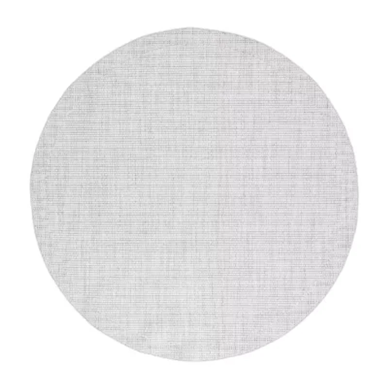 Martha Stewart Britt Stripe 6'7" X 6'7" Indoor Round Area Rug"
