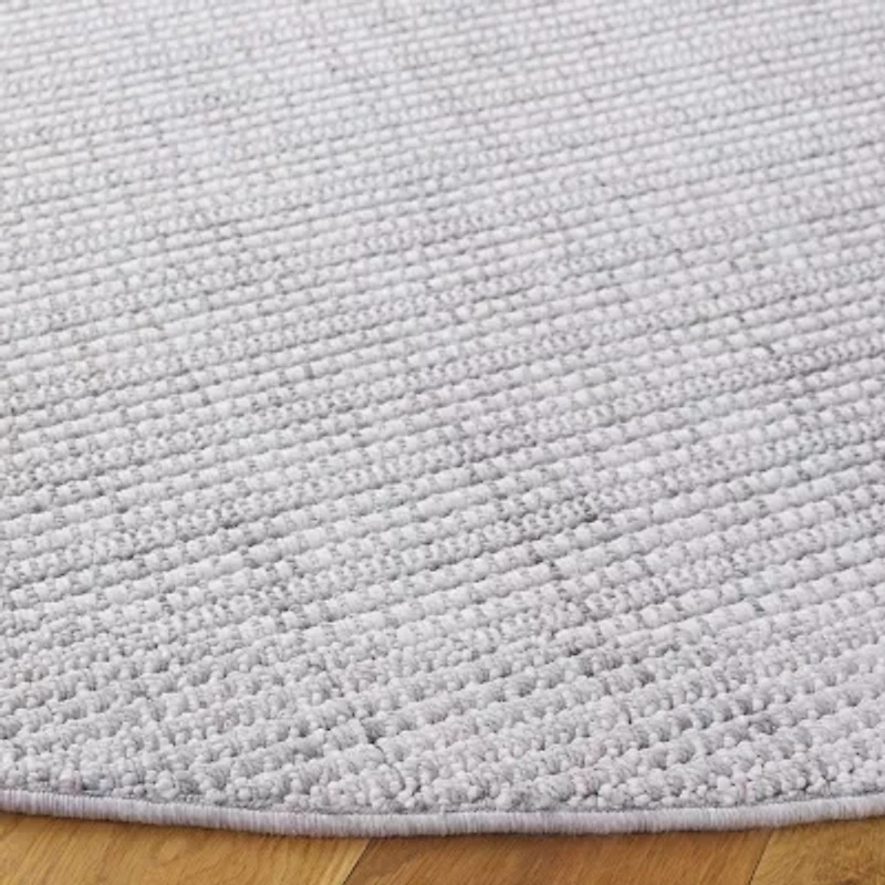 Martha Stewart Britt Stripe 6'7" X 6'7" Indoor Round Area Rug"