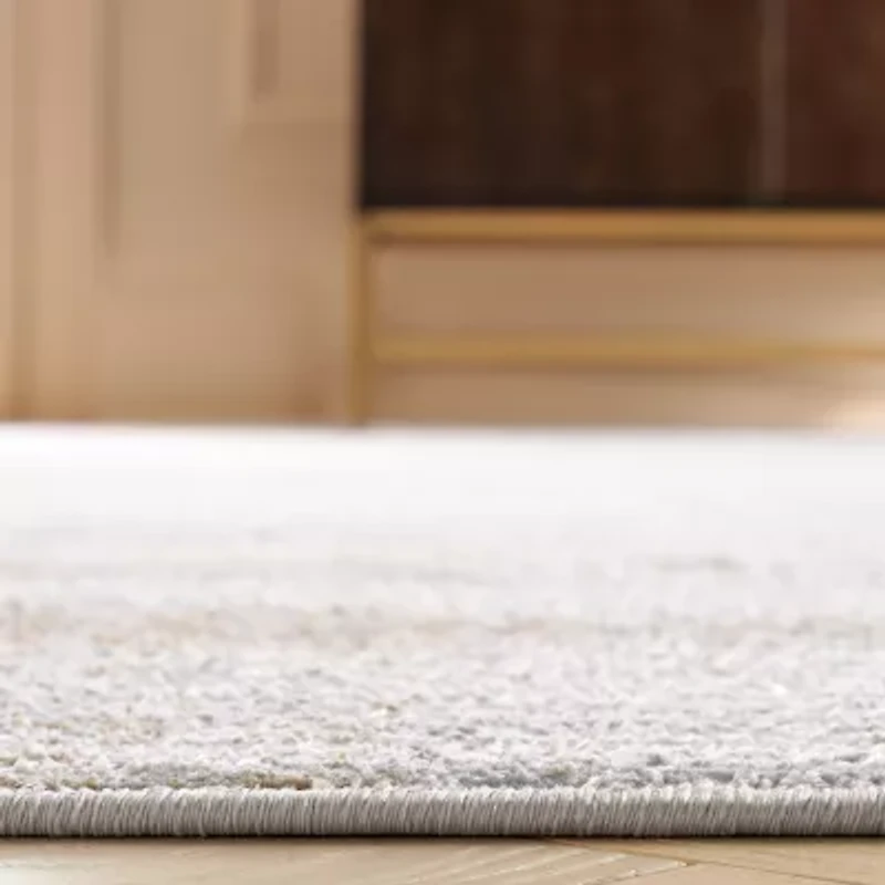 Martha Stewart Mila Stripe 6'7" X 6'7" Indoor Square Area Rug