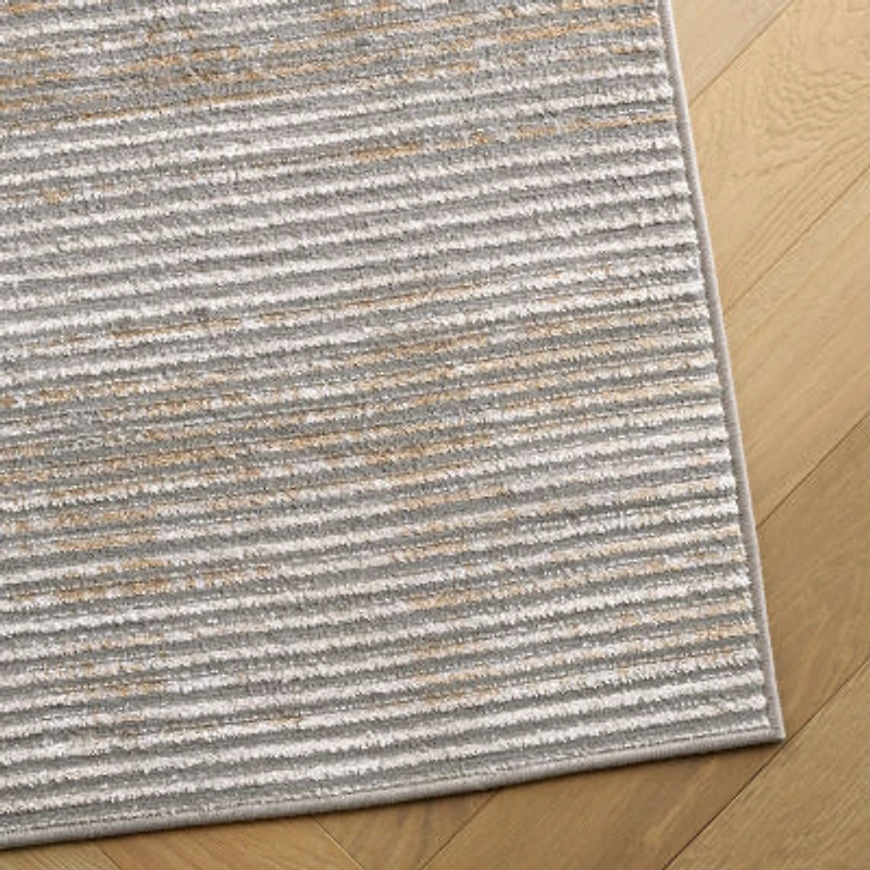 Martha Stewart Mila Stripe 6'7" X 6'7" Indoor Square Area Rug