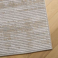 Martha Stewart Mila Stripe 6'7" X 6'7" Indoor Square Area Rug