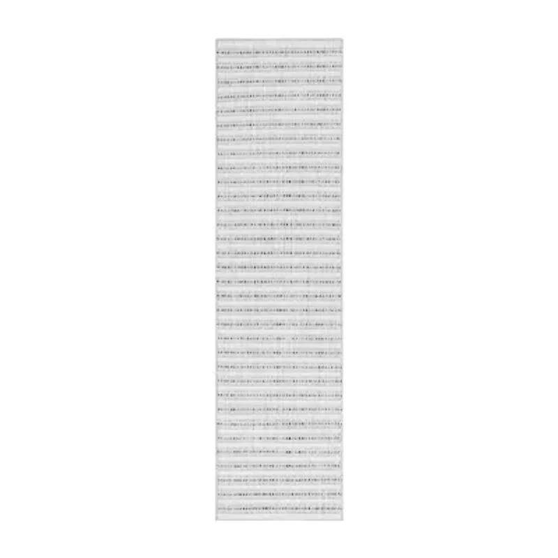 Martha Stewart Paxton Stripe 26" X 96" Indoor Rectangular Runner