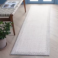Martha Stewart Rio Bordered 26" X 96" Indoor Rectangular Runner"