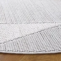 Martha Stewart Tony Geometric 6'7" X 6'7" Indoor Round Area Rug"