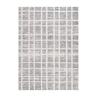 Martha Stewart Valery Geometric 4' X 6' Indoor Rectangular Area Rug