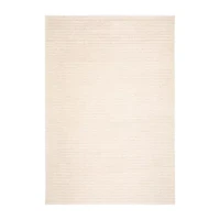 Martha Stewart Vaness Stripe Washable 4' X 6' Indoor Rectangular Area Rug