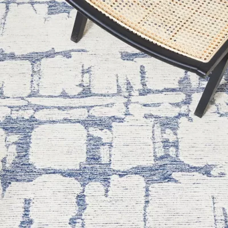 Martha Stewart Lana Abstract Hand Tufted Indoor Rectangle Area Rug