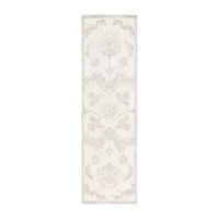 Martha Stewart Leia Floral Hand Tufted Washable 27" X 96" Indoor Rectangle Runner"