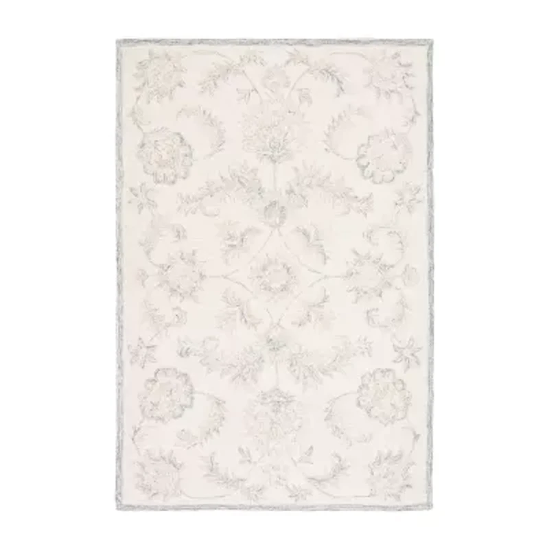 Martha Stewart Leia Floral Hand Tufted 36" X 60" Indoor Rectangle Accent Rug