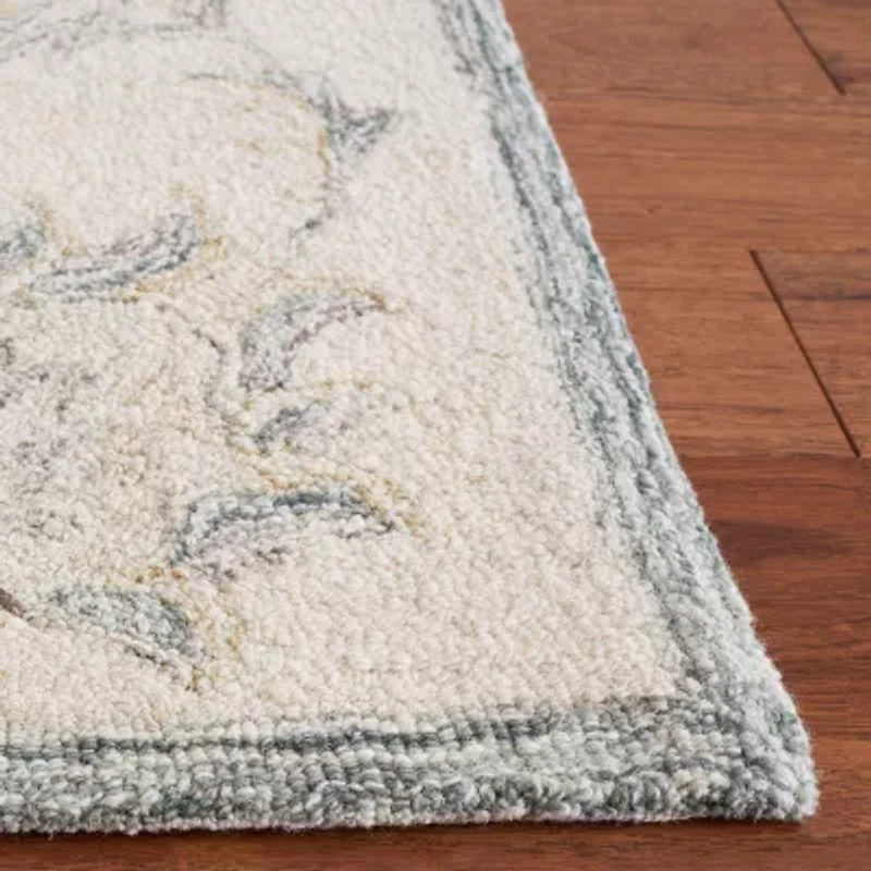 Martha Stewart Leia Floral Hand Tufted 36" X 60" Indoor Rectangle Accent Rug