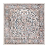 Martha Stewart May Medallion 6'7" X 6'7" Indoor Square Area Rug