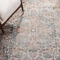 Martha Stewart May Medallion 6'7" X 6'7" Indoor Square Area Rug