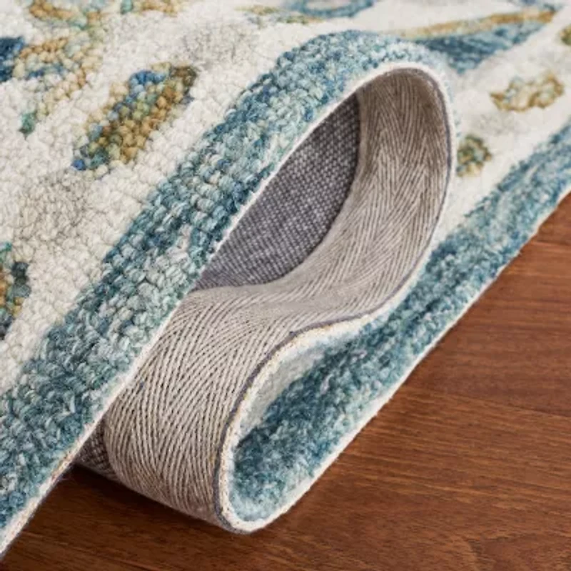 Martha Stewart Zuri Floral Hand Tufted 36" X 60" Indoor Rectangle Accent Rug