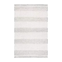 Martha Stewart Rae Stripe Loomed Indoor Rectangular Area Rug