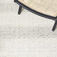 Martha Stewart Rae Stripe Loomed Indoor Rectangular Area Rug