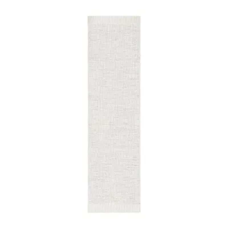 Martha Stewart Faye Stripe Loomed 27" X 108" Indoor Rectangular Runner"