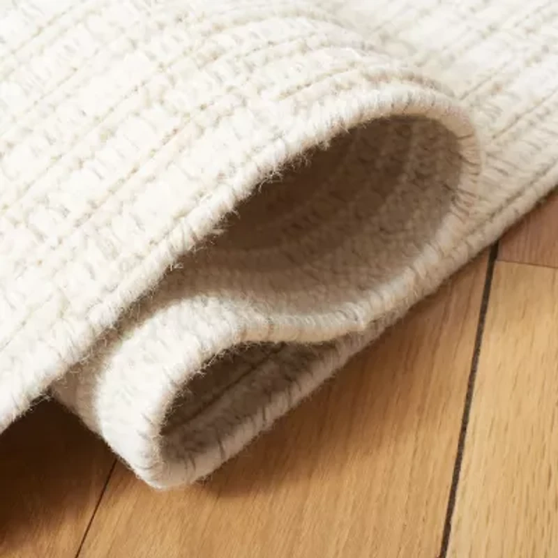 Martha Stewart Faye Stripe Loomed 27" X 108" Indoor Rectangular Runner"