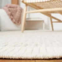 Martha Stewart Faye Stripe Loomed Indoor Rectangular Area Rug
