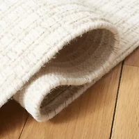 Martha Stewart Faye Stripe Loomed Indoor Rectangular Area Rug