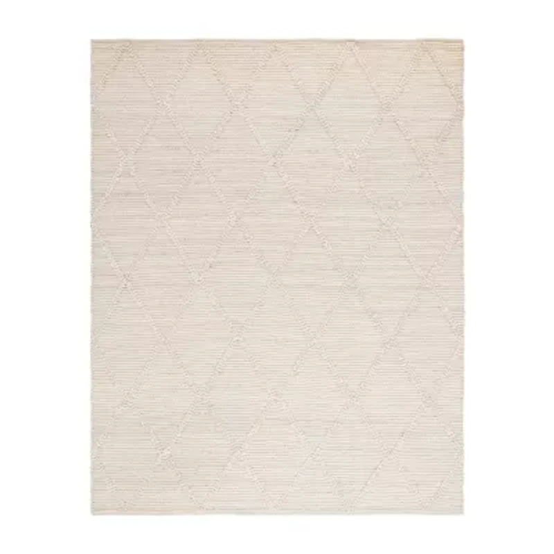Martha Stewart Iona Solid Woven Indoor Rectangular Area Rug