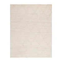 Martha Stewart Iona Solid Woven Indoor Rectangular Area Rug