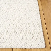 Martha Stewart Shia Floral Loomed 9' X 12' Indoor Rectangular Area Rug