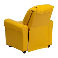 Vana Plush Recliner with Cup Holder for Kids