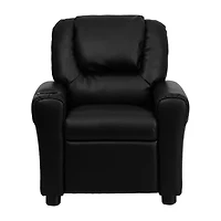 Vana Plush Recliner with Cup Holder for Kids