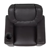 Vana Plush Recliner with Cup Holder for Kids