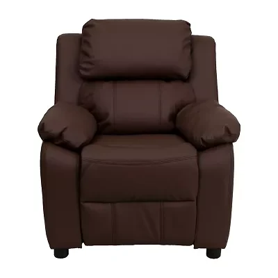 Charlie Padded Arm Recliner for Kids