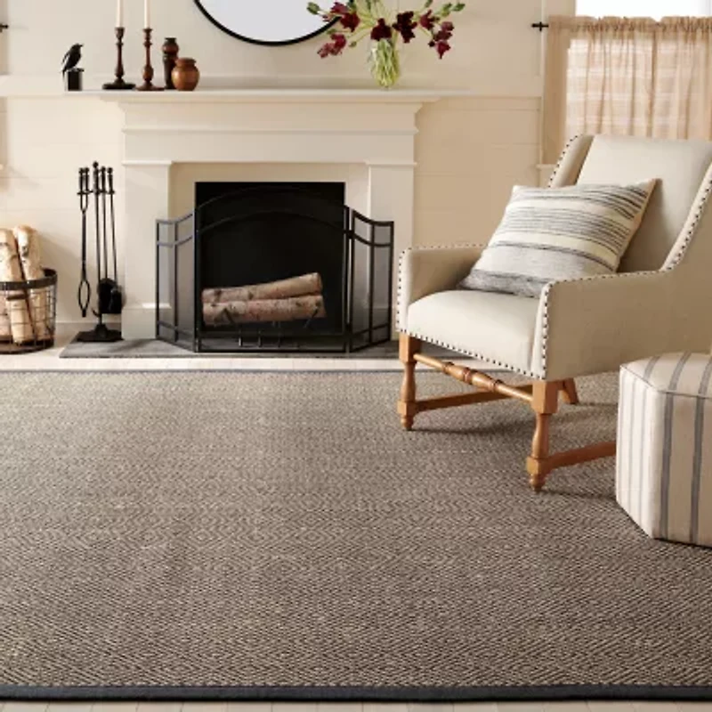 Martha Stewart Naia Bordered Indoor Rectangular Area Rug