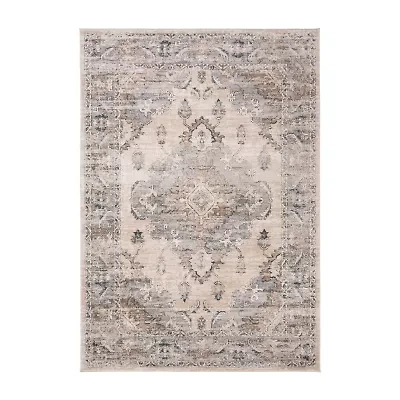 Martha Stewart Zara Medallion 6'7" X 9' Indoor Rectangular Area Rug