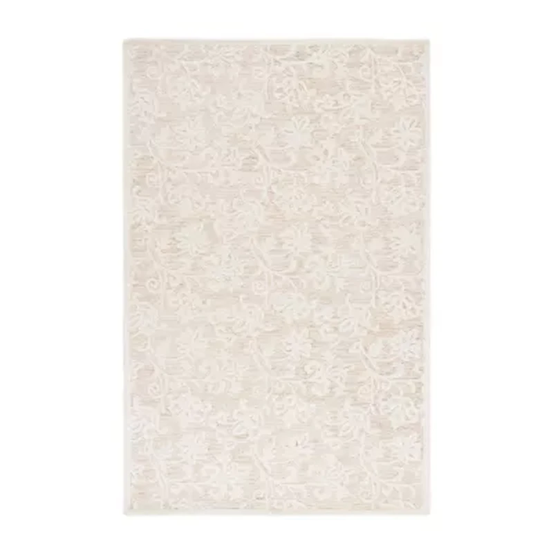 Martha Stewart Edi Floral Indoor Rectangular Area Rug