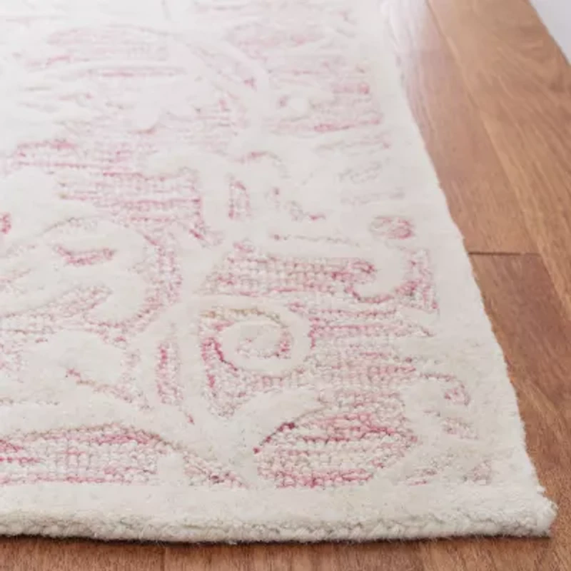 Martha Stewart Edi Floral 6' X 6' Indoor Square Area Rug