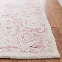 Martha Stewart Edi Floral 6' X 6' Indoor Square Area Rug