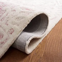 Martha Stewart Edi Floral 6' X 6' Indoor Square Area Rug